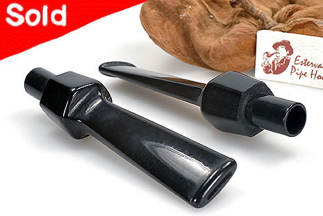 Stanwell Mundstückrohling Saddle Acryl mit 9mm Zapfen 7,3cm